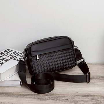 【BRAVOMART】編織潮流小包 郵差包 側背包 送禮 生日 男生 男性 禮物推薦 聖誕節 交換禮物情人節禮物