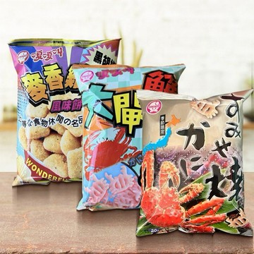 嘎嘎叫~麥香雞塊風味餅／(大閘蟹／帝王蟹造型餅)1包入 款式可選