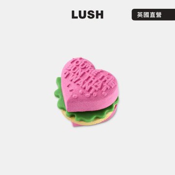 【LUSH 嵐舒】愛情麵包沐浴組合(汽泡彈/泡泡浴芭/香氛皂/情人節限定)