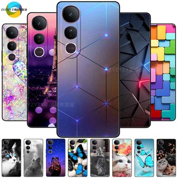 科技幾何線條 創意手機殼 vivo v70fe v70 v60 v50 Lite V40 V30 Pro全包防摔 保護殼