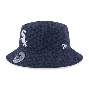 NEW ERA 男女 漁夫帽 01 MLB WASH CHECKER 芝加哥白襪 NE13956951