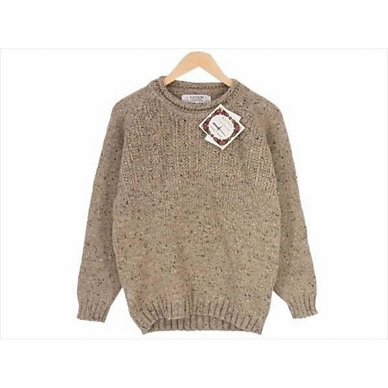 新古品 未使用 Rathlin ラスリン Knitwear Crew Neck Knit クルーネック ニット ベージュ系 38 本店 通販 Lineポイント最大0 5 Get Lineショッピング