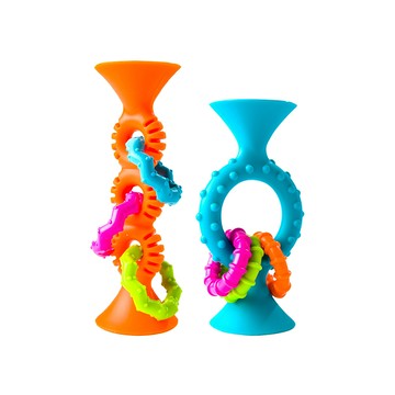 FatBrain 美國肥腦袋 感覺統合玩具 觸覺吸盤環 - 多款可選