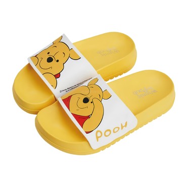 Winnie the Pooh 小熊維尼 迪士尼 DISNEY室內鞋 台灣製 迪士尼親子拖鞋 童鞋 拖鞋 防水防滑拖鞋 36 23cm  維尼 黃色  36(23cm)