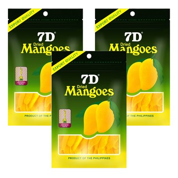 7D Mangoes 宿霧芒果乾  70g  3包