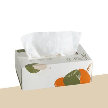 抽取式乾濕兩用潔面巾 (盒裝/100抽