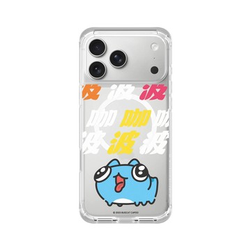 iPhone 17 Pro Max ClearX (MagSafe 兼容) 晶透白 - 貓貓蟲咖波 Bugcat Capoo - 水汪汪咖波