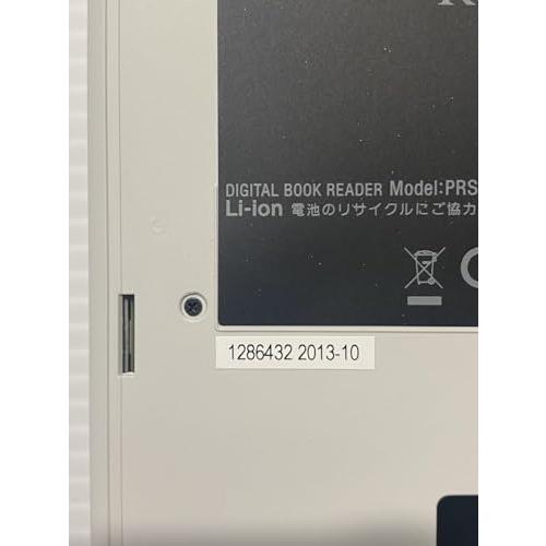 ソニー 電子書籍リーダー Reader 6型 Wi-Fiモデル ホワイト PRS-T3S W