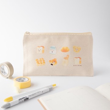 熊熊麵包師 扁平收納包