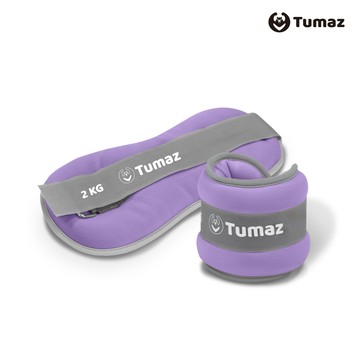 TUMAZ 魔鬼氈負重沙袋  2KGx2｜共4KG｜復健/訓練/居家運動｜台灣現貨 免運