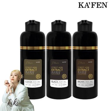 【KAFEN卡氛】何首烏染髮膏系列Plus+ 升級版 400ml  曜石黑/暮褐棕/琥珀可可棕