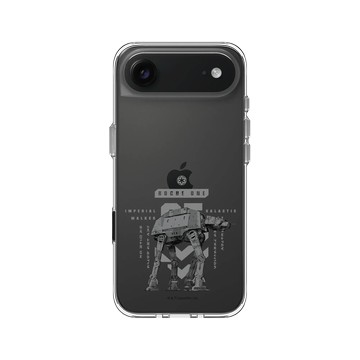 iPhone Air Clear Case（相機按鈕） 透明 - 迪士尼-星際大戰 Star Wars - ATAT-俠盜一號
