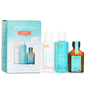 摩洛哥優油 Moroccanoil - 摩洛哥油保濕及修復旅行套裝