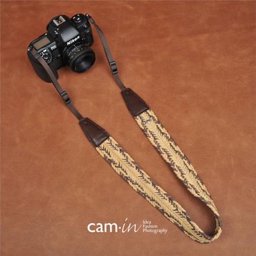 cam-in 經典編織通用型 單反數碼照相機背帶 微單攝影肩帶cam8610
