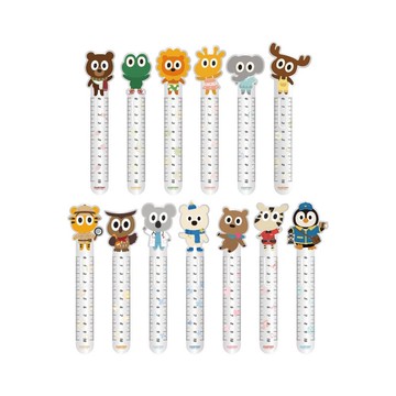 【EAVO 手半屋】ZOOZTORY 透明書籤尺 交換禮物  書籤 尺 小動物