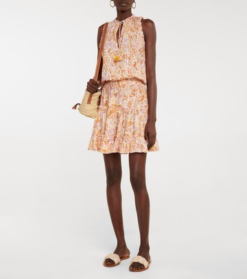 Poupette St Barth Clara printed minidress