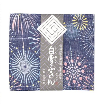 京友禪染萬用巾 / 花火