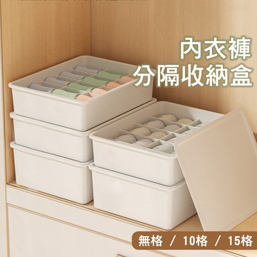 【台灣現貨】收納盒 分隔收納盒 內衣褲收納盒 衣櫃收納盒 桌上收納盒 附蓋收納盒 衣物收納盒 內衣褲收納 整理盒
