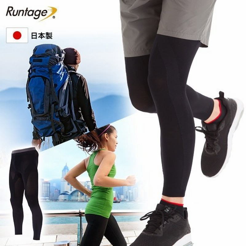 公式 スポーツ タイツ メンズ コンプレッション ウェア レギンス スパッツ ランニング 着圧 登山 Runtage アスリートランナーpro 10分丈 M便 1 1 通販 Lineポイント最大0 5 Get Lineショッピング