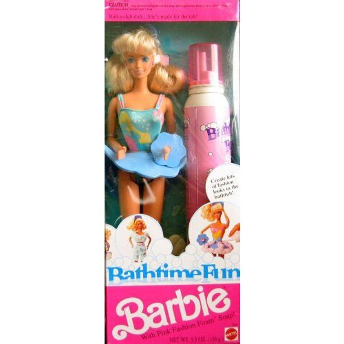 Barbie バービー Bathtime Fun Doll (1990) 人形 ドール