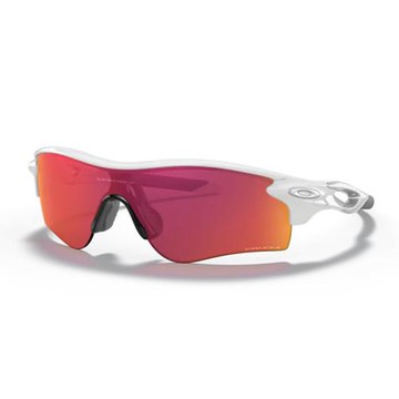 【OAKLEY】奧克力 Radarlock path 亞洲版 棒球運動太陽眼鏡 OO9206 26 38mm 白銀框/漸層鏡片