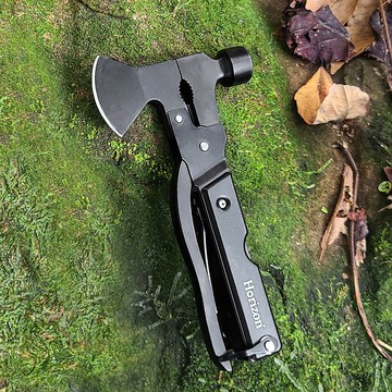 【Horizon 天際線】萬夫莫敵黑化野營工具斧 Blazer Hammer