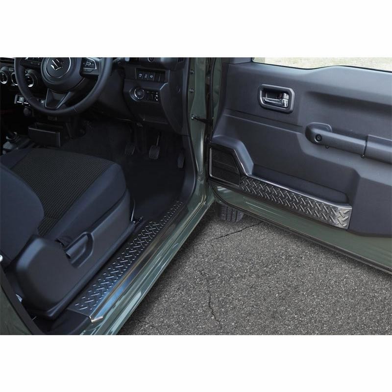 ジムニー JB64 JB74 スカッフプレート、インナードアプロテクションカバー Amazon.co.jp: 【サムライプロデュース】スズキ ジムニー JB64W