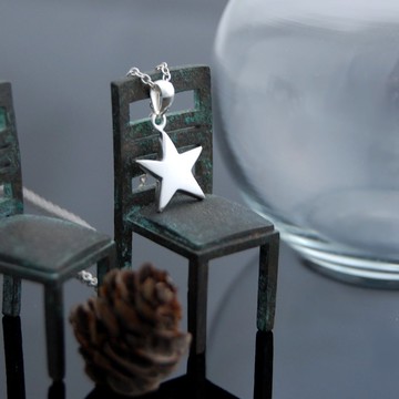 小星星(銀項鍊)