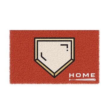 紅不讓刮泥地墊