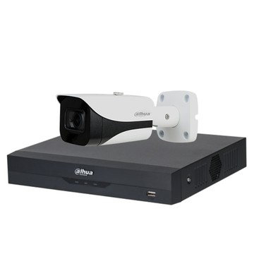 Dahua 昌運監視器 套餐 DH-XVR5104HS-I3 4路主機+DH-HAC-HFW2501EN-A 5百萬畫素聲音攝影機*1