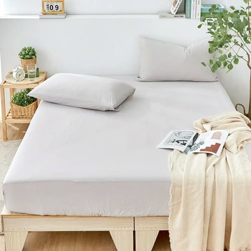 La Belle 芝麻歐蕾 眠綿冰涼感床包枕套組 (尺寸任選) - 雙人150X186CM