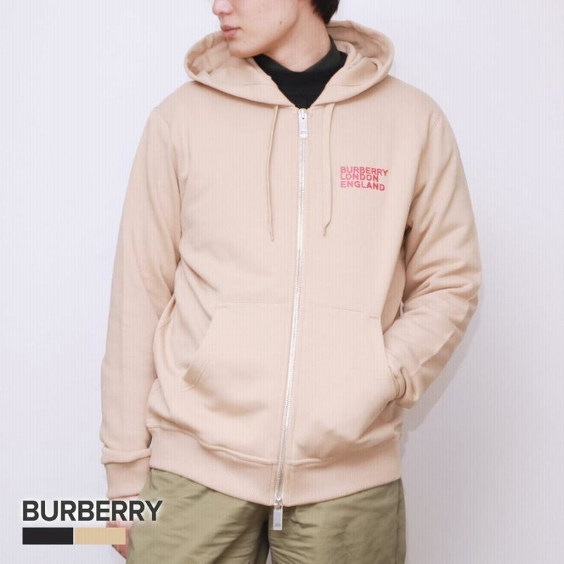 バーバリー BURBERRY パーカー メンズ トップス ジップアップ 綿100