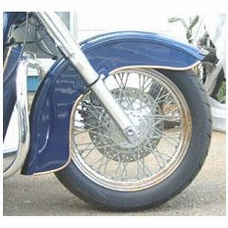 American Dreams アメリカンドリームス クラシックフロントフェンダー 白ゲルコート Honda シャドウ400 通販 Lineポイント最大0 5 Get Lineショッピング