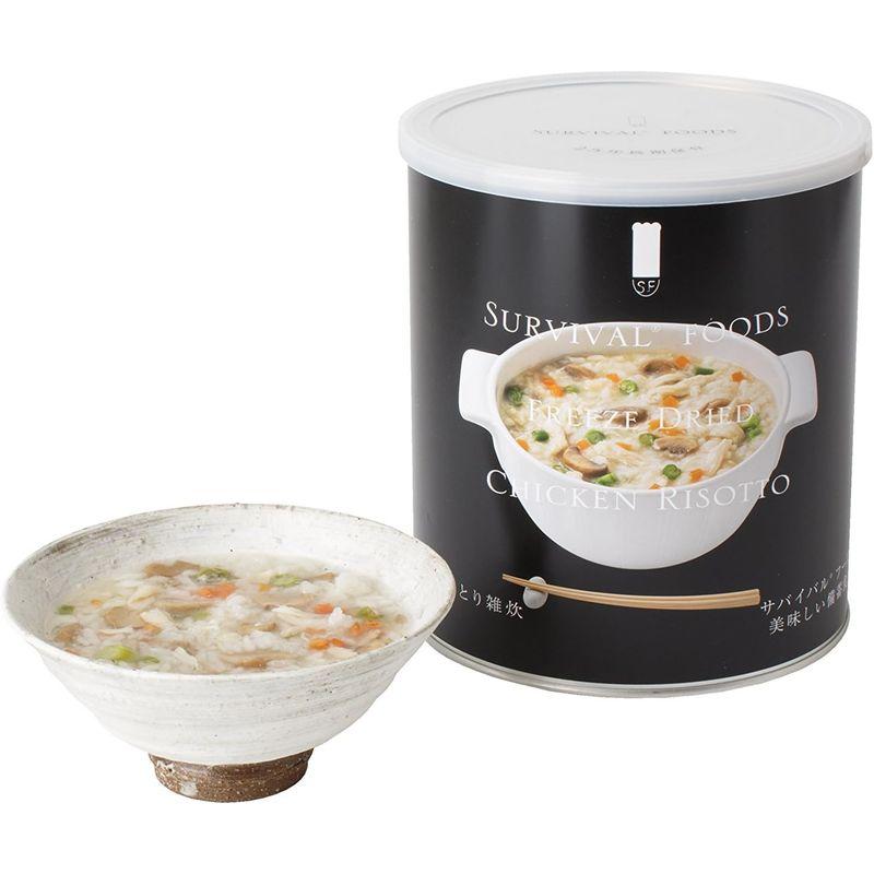 サバイバルフーズ 洋風とり雑炊 408g入り1缶10食相当品 380g