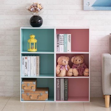 (買一送一) TZUMii 多彩三格空櫃/收納櫃/書櫃/空櫃(多色可選)