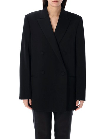 【関税＆送料込み】Jil Sander Compact Wool Grain De Poudre Jil Sander - Tangle Black Leather Rectangle Small Bag