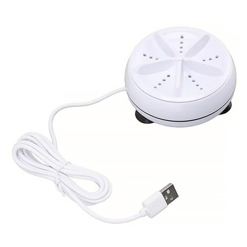 便攜迷你洗衣機 Set 2個  渦輪清洗  USB供電  ABS外殼  White  TURBINE WASH