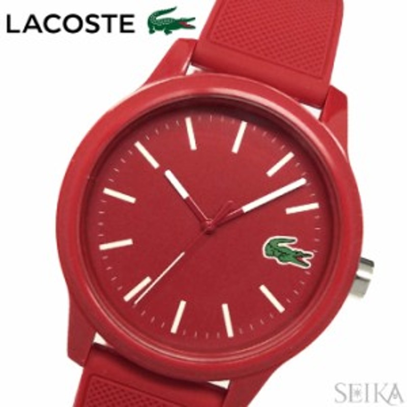 応援企画 ラコステ Lacoste L 12 12 109 144 時計 腕時計 メンズ レッド ラバー 赤い腕時計 通販 Lineポイント最大1 0 Get Lineショッピング