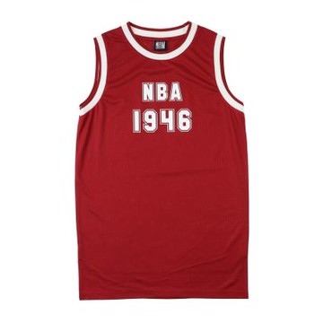 NBA 女款 長版印花 網布球衣-3622114040