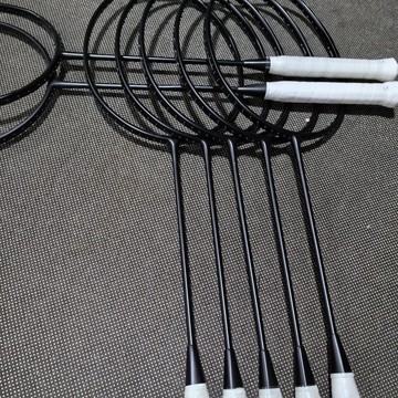 全碳素羽毛球拍王子O3大孔風動羽毛球拍小黑拍(臺灣大廠代工)