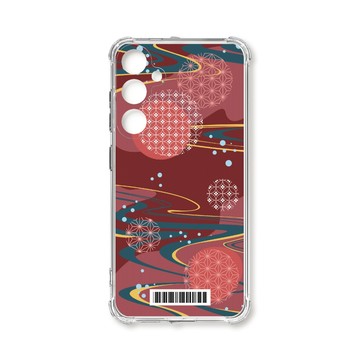 S23 系列殼 TRON 三星 S23 FE 日系和風圓點星河系列  載具 四角防摔殼 手機殼