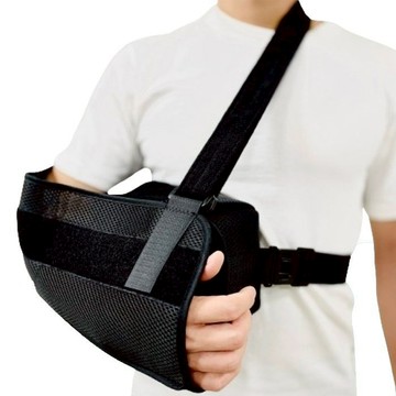 【海夫健康生活館】居家企業手臂吊帶(未滅菌) THC 透氣肩枕固定帶 (H8061)
