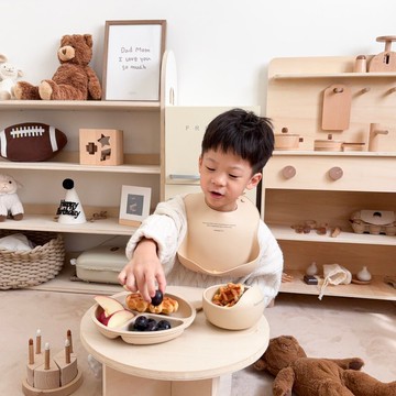 JIN CHA GOD- 矽膠兒童餐具組 God Loves You 矽膠兒童餐具組系列