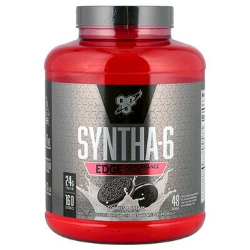 BSN, Syntha-6® Edge，蛋白質粉混合飲品，曲奇和奶油味，4.23 磅（1.92 千克）