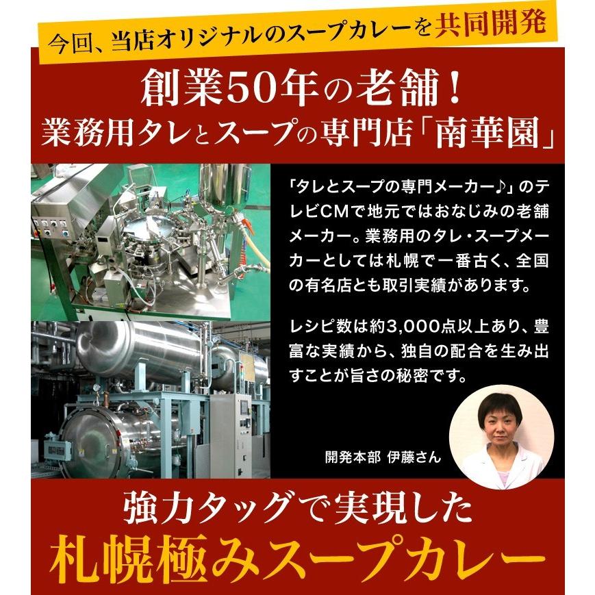 札幌極みスープカレー 業務用20食 送料無料 スープカレー レトルト カレー 大容量 北海道 チキン10食・豚角煮10食 ギフト 飲食店 レストラン ホテル 卸