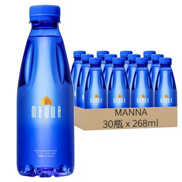 MANNA 天然蘇打礦泉水  268ml  30瓶