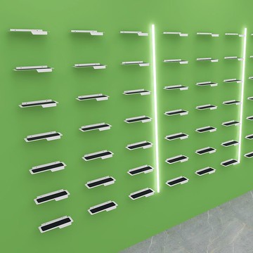 鞋托 鞋架 鞋店展示架 免運 開立發票 上墻鞋托展示架男女鞋貨架網紅白色鞋架隨意組合陳列架可愛童鞋架