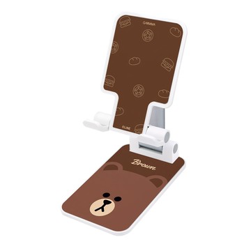 GARMMA Line Friends 折疊支架  ABS+矽膠墊片  熊大  1個