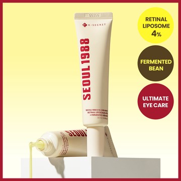 KSECRET Seoul 1988 Eye Cream: Retinal Liposome 4%+Fermented Bean 30ml