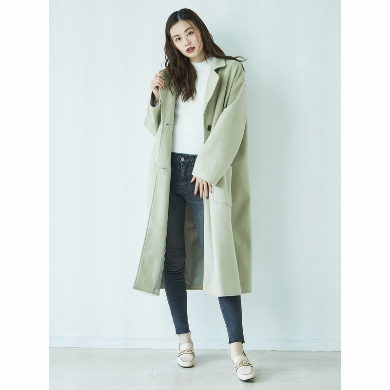 公式 Dazzlin ダズリン リラクシーロングチェスターコート 通販 Lineポイント最大1 0 Get Lineショッピング